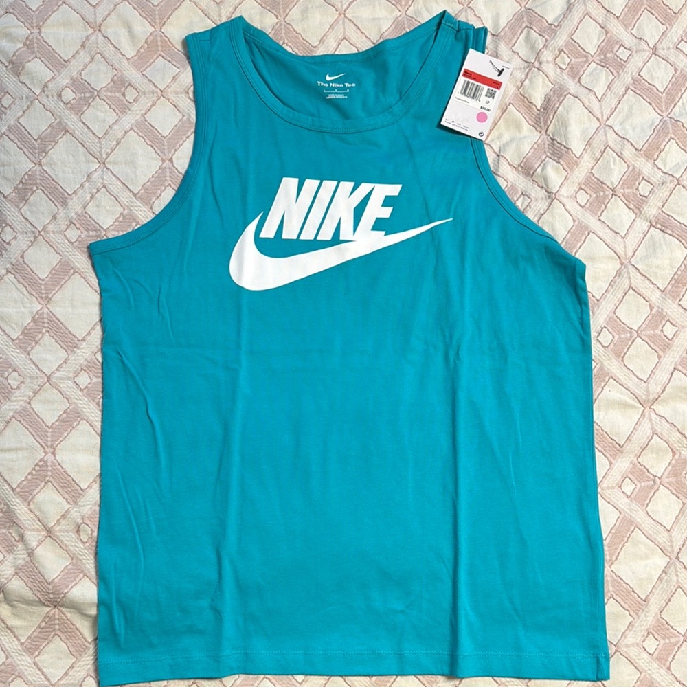 Nike Aqua Sleeveless Top